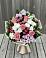 Букет цветов из: Альстромерии, Гвоздики, Розы и Хризантемы в Радченском
