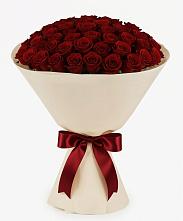 Букет 101 Бордовая роза Блэк Бакарра в Радченском