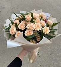Букет Кремовые розы Латте #REPLACE_PRED# Радченском