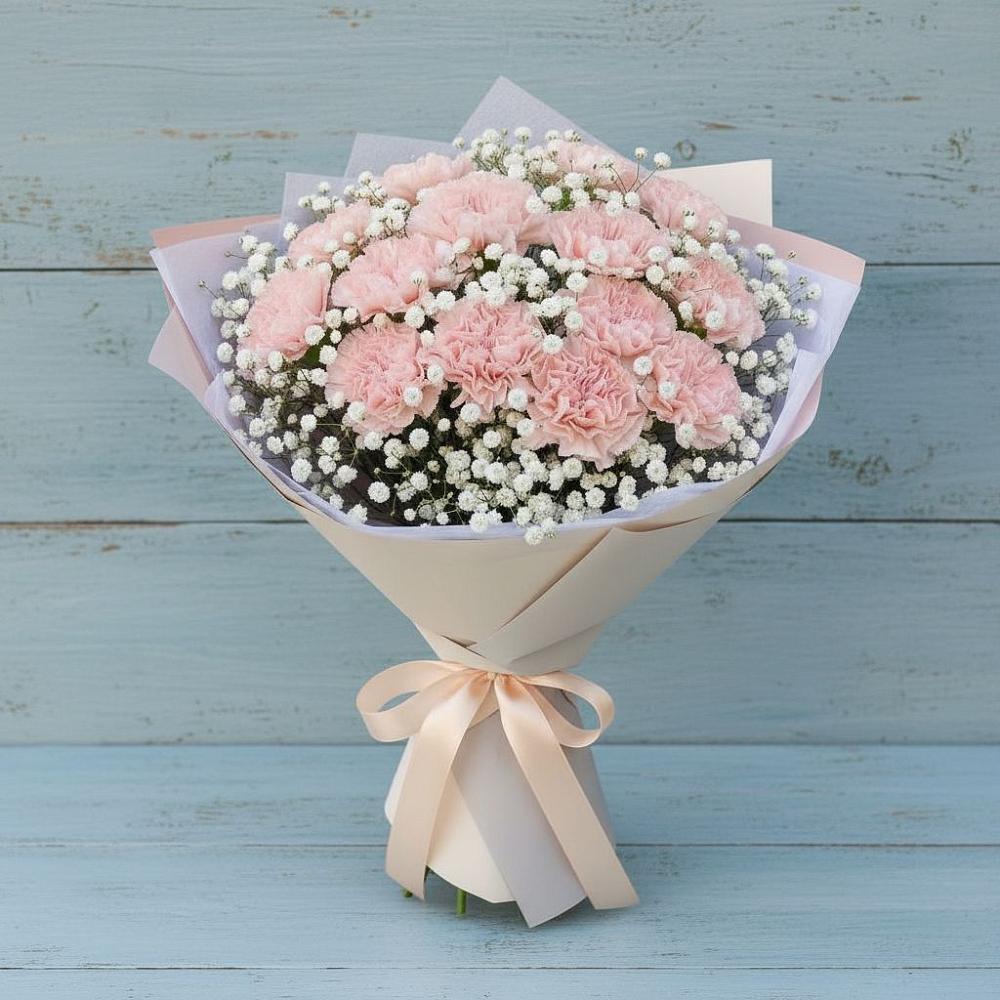 Букет цветов из: Гвоздики в Радченском