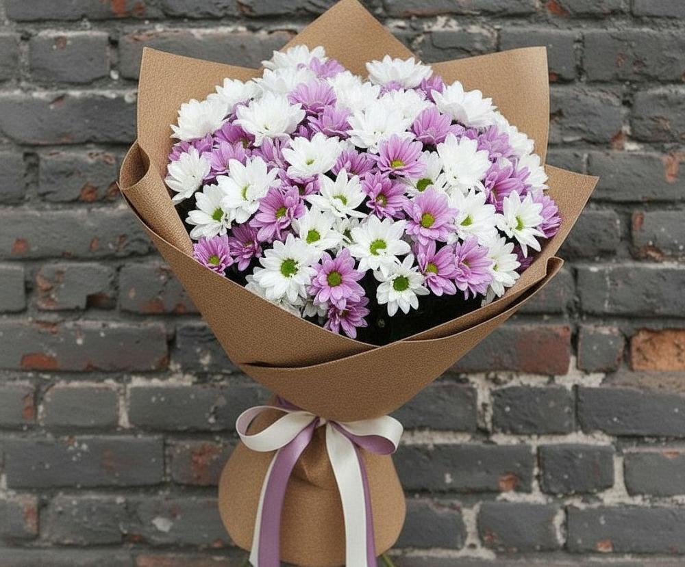 Букет цветов из: Хризантемы в Радченском