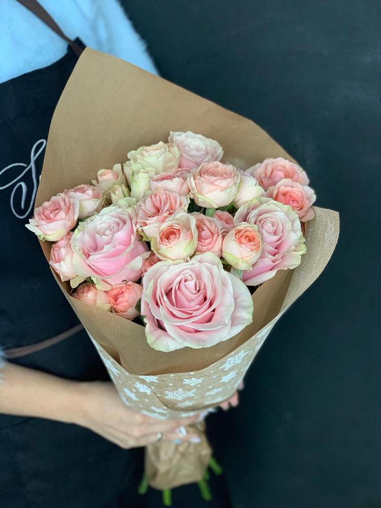 Букет цветов из: Хризантемы и Розы в Радченском