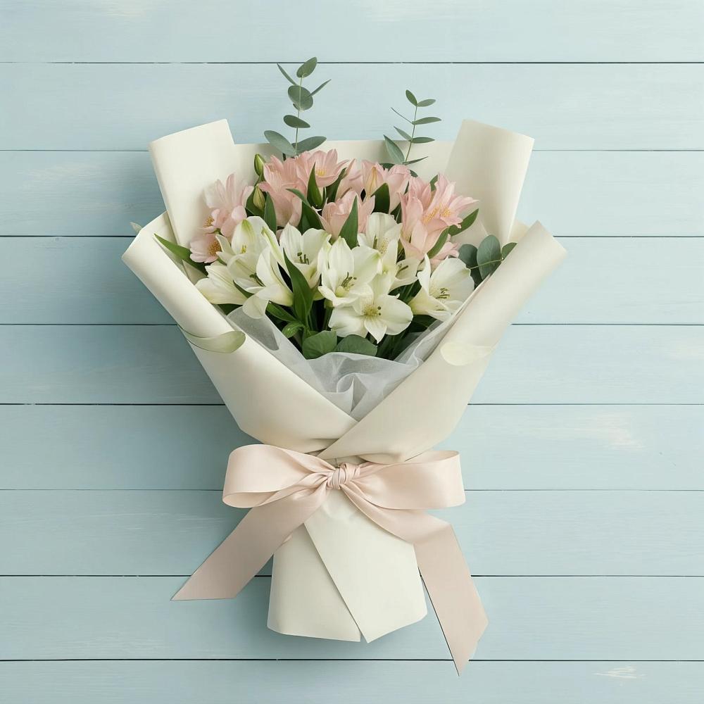 Букет цветов из: Альстромерии в Радченском