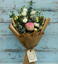 Букет цветов из:  Розы и Лизиантусы #REPLACE_PRED# Радченском