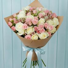 Букет цветов из:  Розы в Радченском