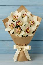 Букет цветов из:  Орхидеи и Розы в Радченском